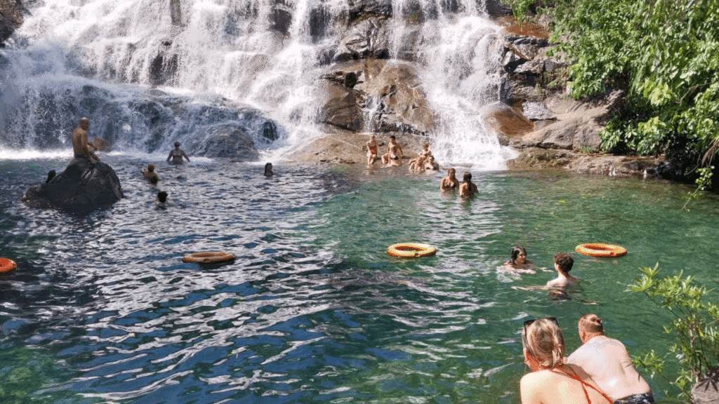 Discovering Nhi Ho Waterfall 
